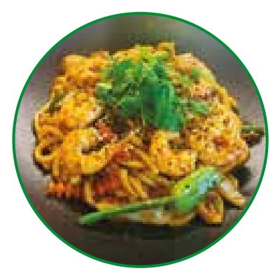 Udon sautées